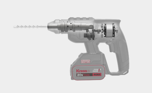20V Li-ion Brushless Rotary Hammer KU390-Kress